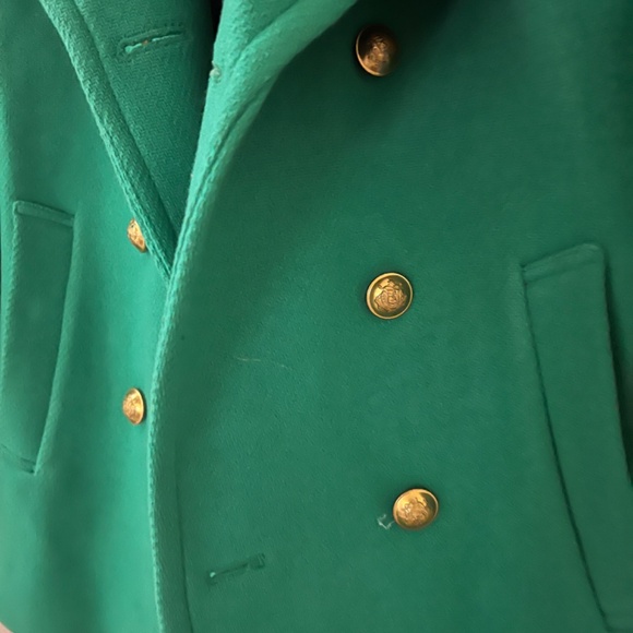 Jcrew Stadium Cloth Majesty Peacoat sz 8 - Picture 4 of 6